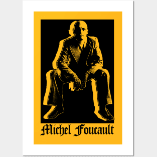 Michel Foucault Fan Design Posters and Art